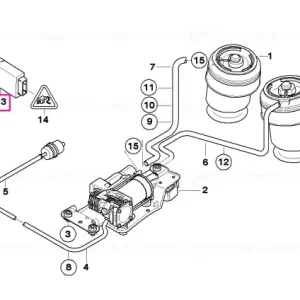 Unitate control, suspensie aer - BMW Ofertă specială