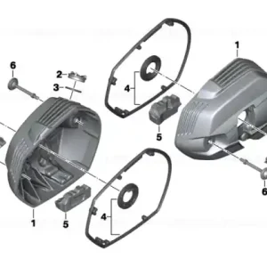 Doar azi Capac bobine aprindere dreapta - BMW Motorrad