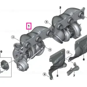 Cumpără acum Turbocompresor cu galerie evacuare - BMW