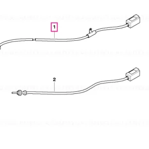 Cablu antena radio L=6170MM L = 6170MM - BMW Noutate