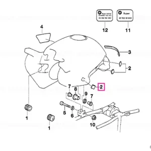 Set inchizatori cu scai - BMW Motorrad Preț mic