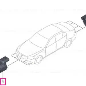Cel mai vândut Senzor ultrasonic Titan Silver M354 - BMW
