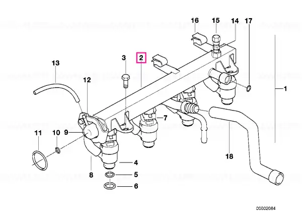 Cumpără online Tub injectie - BMW