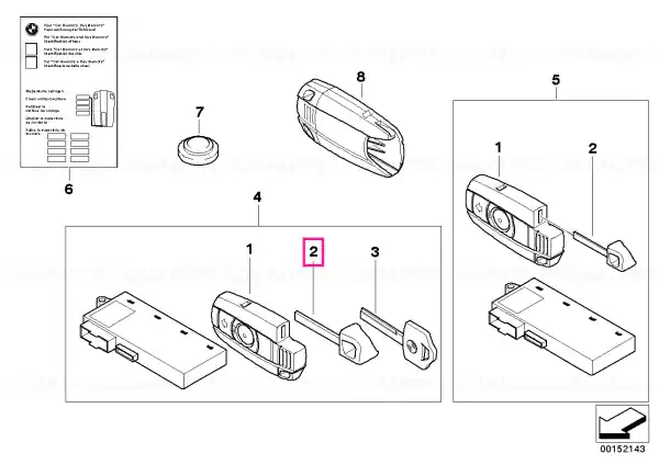 Cheie inserabil - BMW Mai ieftin