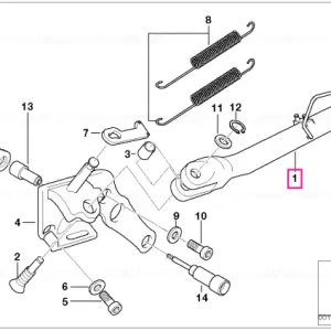 Retur gratuit Suport lateral - BMW Motorrad