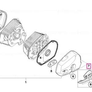Plată sigură Set plăcuță alunecare - BMW Motorrad