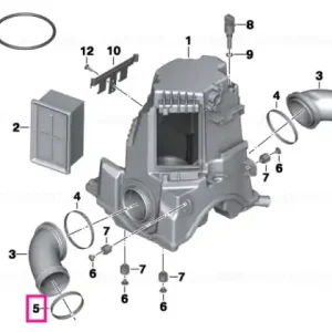 Colier tub eșapament D=72MM - BMW Motorrad Livrare rapidă