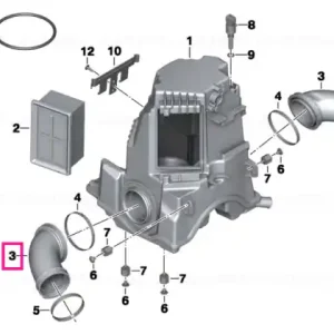 Conduct aspirație stânga - BMW Motorrad Cel mai bun preț