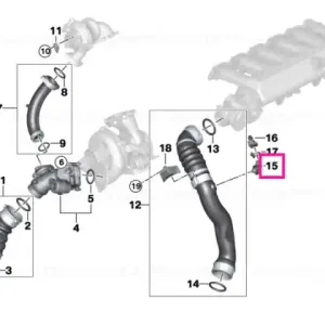 Senzor temperatura aer admisie - BMW Livrare expres