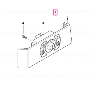 Reducere specială Element control lumină BASALTGRAU - BMW