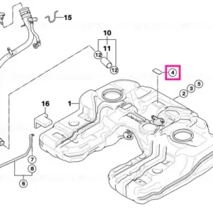 Damping strips set - BMW Ofertă