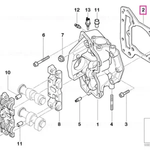 Retur ușor Garnitura chiulas - BMW Motorrad