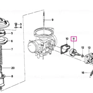 Arbore corp starter dreapta - BMW Motorrad Reducere extra
