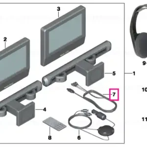 Chilipir Cablu iX DVD TABLET - BMW - Mini