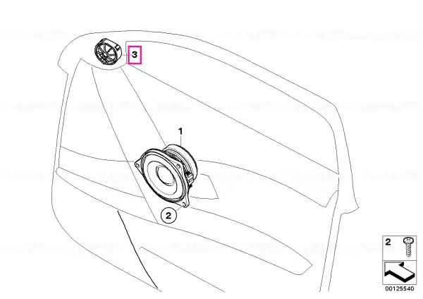 Cumpără acum Difuzor tweeter Hi-Fi - BMW