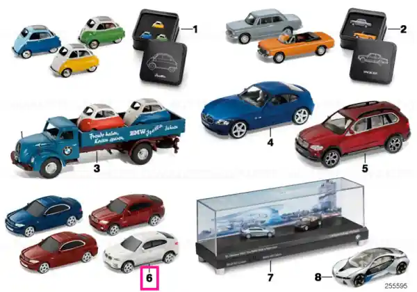 Set BMW X6 / 1-Series 1:64 BMW FREEWHEEL Expediere rapidă