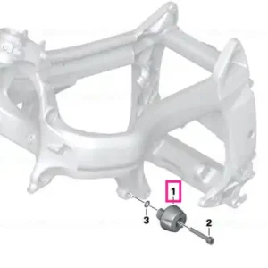 Protecție impact dreapta - BMW Motorrad Retur ușor