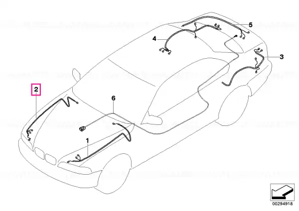 Set cablaj reparatie fata dreapta - BMW Nu rata