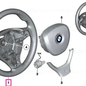 Volan M Sport piele, avertizare cale - BMW Lichidare de stoc