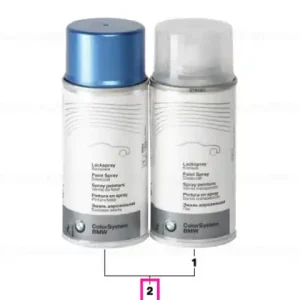 Set vopsea Diamantschwarz metalizata 2X150ML 181 2X150ML  181 - BMW Preț redus
