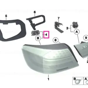 Soclu cu bec 16W - BMW Ofertă specială