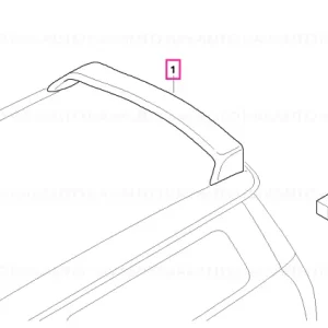 Spoiler acoperiș GRUNDIERT - BMW - Mini Comandă acum