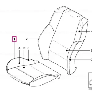 Capac scaun sport Alcantara - BMW Ofertă exclusivă