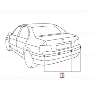 Cumpără online Asistent parcare PDC E36/3 - BMW