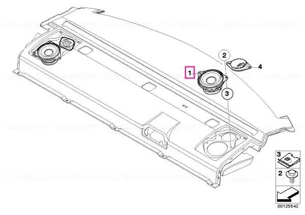 Difuzor mid-range Audio Individual - BMW Livrare rapidă
