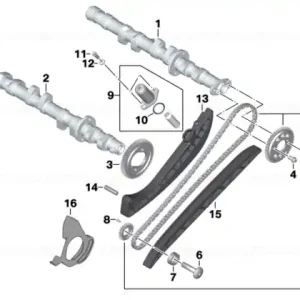 Reducere extra Set roată dințată cu lanț - BMW Motorrad
