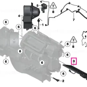 Comandă acum Încălzitor electric auxiliar frontal - BMW