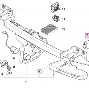 Reducere Unitate control carlig remorcare - BMW