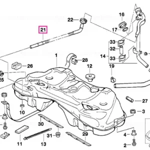 Retur gratuit Furtun ventilare - BMW