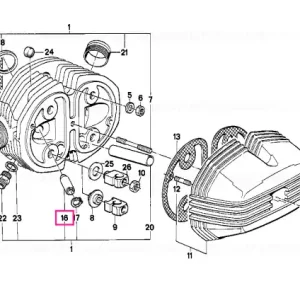 Ghidaj supapă 14,25 - BMW Motorrad Expediere rapidă