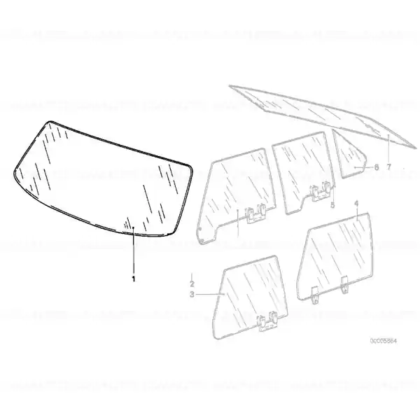 Reduceri Parbriz BMW Seria 5 E12, E28