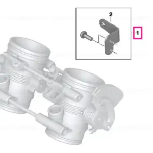 Set suporturi cablu accelerație 25KW - BMW Motorrad Vezi acum