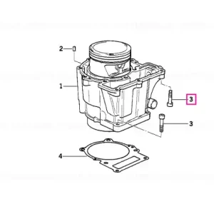 Șurub hexagonal Torx M6X30-8.8 - BMW Motorrad Ofertă exclusivă