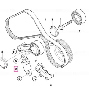 Tensioner curea - BMW Ultima șansă