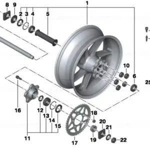 Ofertă de sezon Arbore ax spate - BMW Motorrad