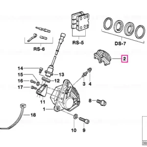 Retur gratuit Capac de acoperire BREMBO - BMW Motorrad
