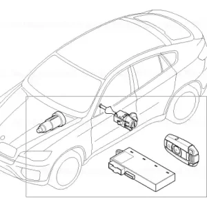 Set inchidere uniforma CAS 315 MHZ - BMW Reducere