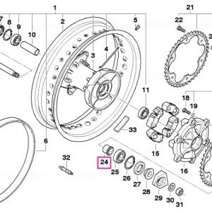 Cumpără online Cuzinet interior - BMW Motorrad