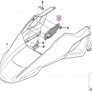 Discount Grilă stânga - BMW Motorrad