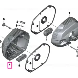 Capac supapă magneziu stânga - BMW Motorrad Cumpără acum