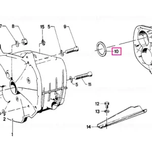 Livrare expres Distanțier 0,380MM - BMW Motorrad