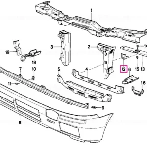 Cumpără online Suport radiator - BMW