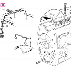 Furtun ventilare - BMW Motorrad Nu rata