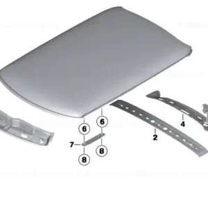 Premium Panou plafon pentru plafon panoramic - BMW - Mini