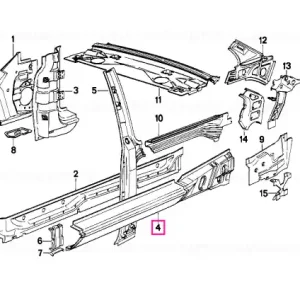 Reducere specială Acoperire stanga - BMW