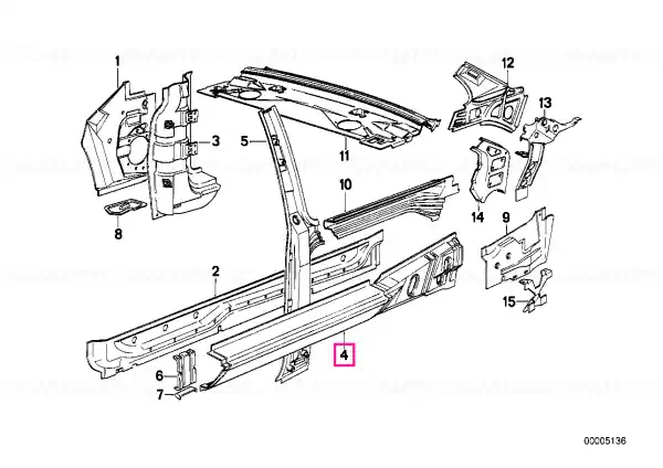 Reducere specială Acoperire stanga - BMW